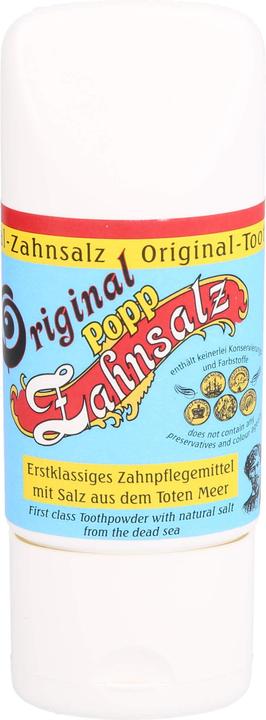 Produktbild De-Elg Original Popp Zahnsalz, 50 g Salz