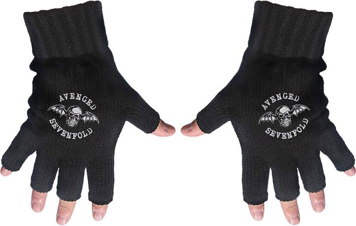 Image du produit Avenged Sevenfold Gants unisexes sans doigts avec logo pour adultes (Taille unique)