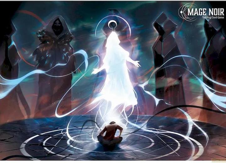 Actual product image Mage Noir Deck building (French)