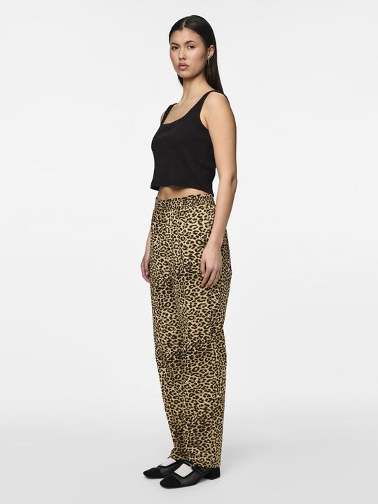 Image du produit Pieces PCNANCY LEOPRINT Pantalon à jambe large (S)