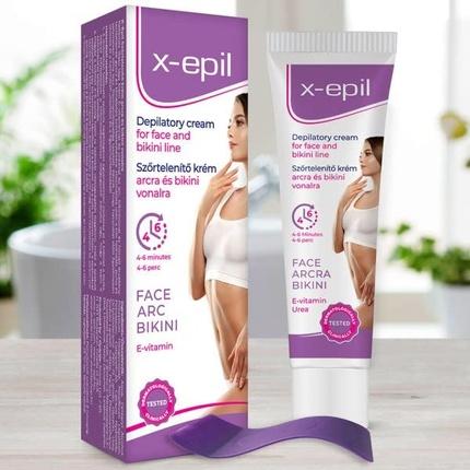 Produktbild X-epil Hair Removal Cream Made in Europe for Face and Bikini