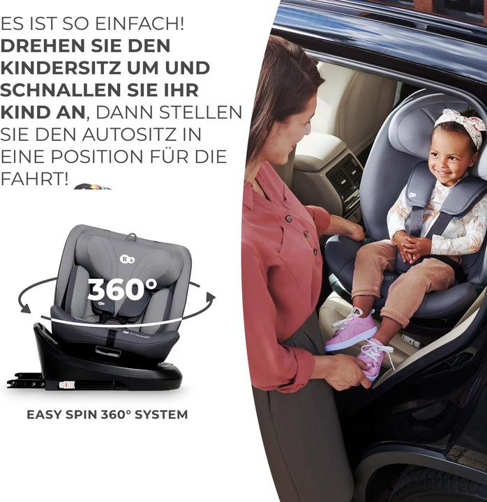 Image du produit KinderKraft I-Grow (Reboarder, Norme ECE R129/i-Size)