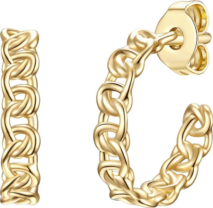 Actual product image Glanzstücke München Ladies Sterling Silver Yellow Gold - 24455 (Sterling Silver)