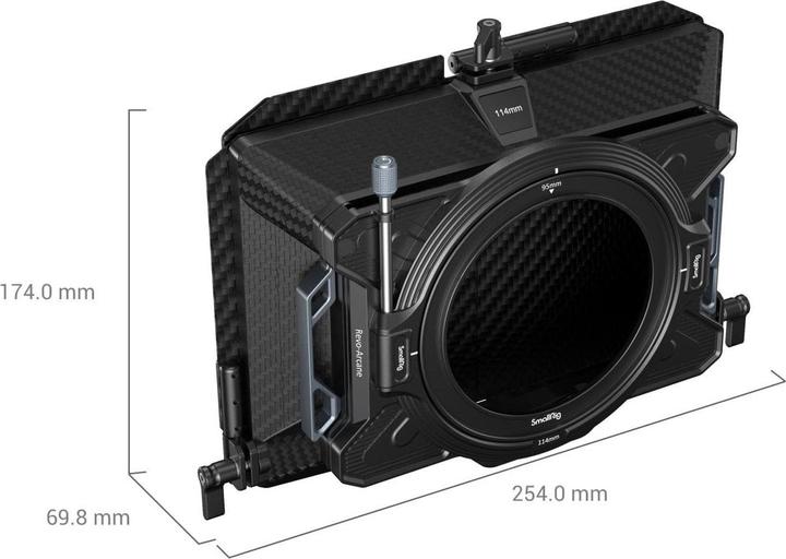 Produktbild SmallRig Lightweight Multifunctional Matte Box (ø114mm) Basic Kit (Matte Box)