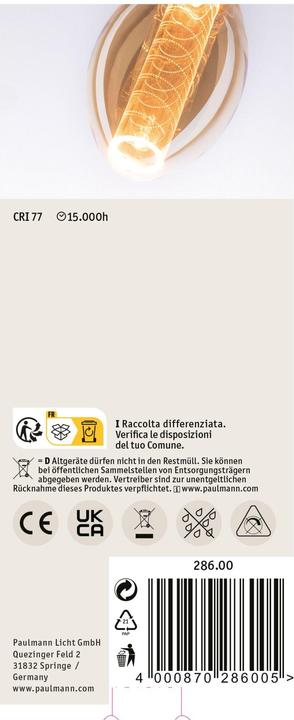 Produktbild Paulmann Kerze Inner Glow (E27, 4 W, 200 lm, 1 x, A)