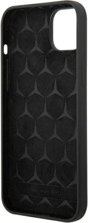 Produktbild Mercedes Benz MEHCP14MSILBK iPhone 14 Plus 6,7 Zoll schwarz/schwarz Hardcase Silik (Apple iPhone 14 Pro)