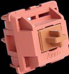 Produktbild Akko Rosewood Switches, mechanisch, 5-Pin, linear, MX-Stem, 40g - 45 Stück