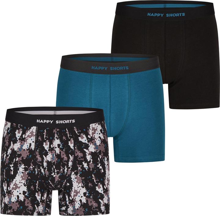 Image du produit Happy shorts Retro Boxer Jersey (M, Lot de 3)