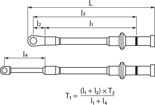 Produktbild HAZET Drehmoment-Schluessel (1/2", 20 Nm, 120 Nm)