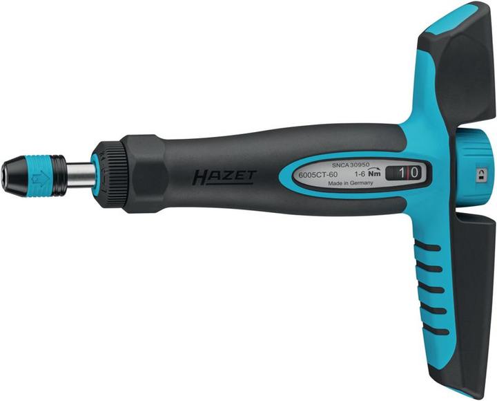 HAZET Torque screwdriver 6005CT-60 (1/4", 1 Nm, 6 Nm)