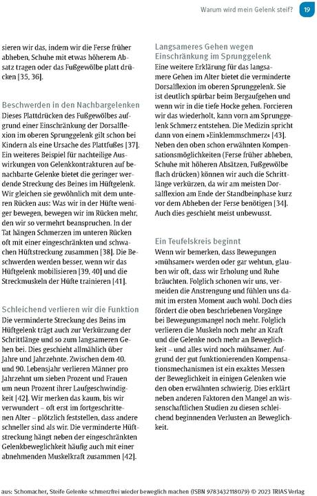 Immagine prodotto Steife Gelenke schmerzfrei wieder beweglich machen (Tedesco, Jochen Schomacher, 2023)