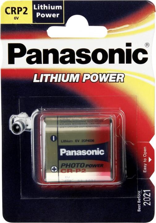 Actual product image Panasonic Photo Lithium CRP2 (1 pcs., CRP2, 1600 mAh)