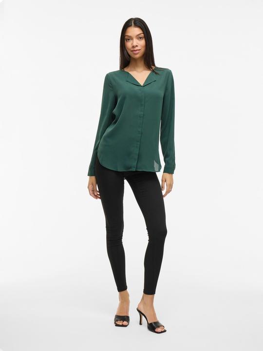 Image du produit Vila Chemise à col fendu High Low (L)