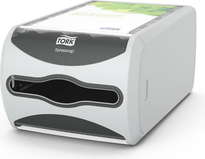 Produktbild Tork Dispenser Xpressnap grå/klar N4 IF serviet 1stk
