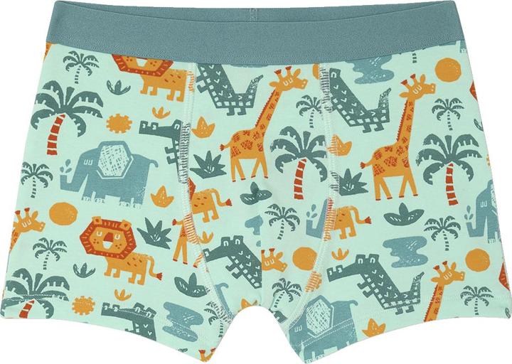 Produktbild Vertbaudet Bio-Kollektion: 5er-Pack Jungen Stretch-Boxershorts Dschungel (116, 5er Pack)