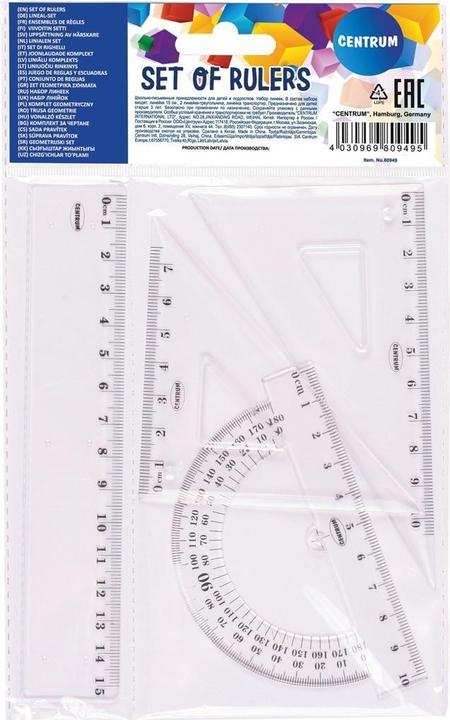 Actual product image Centrum Geometrisches Set 15cm (150 mm)