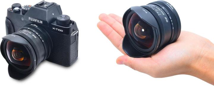 Actual product image Tokina SZ 8mm F2.8 MF Fuji X-Mount (Fujifilm X, APS-C / DX)