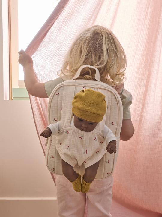 Produktbild Vertbaudet Kinder Tragerucksack für Puppenbabys CHERRY