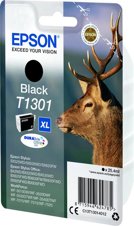 Produktbild Epson T1301 DuraBrite Ultra (BK)