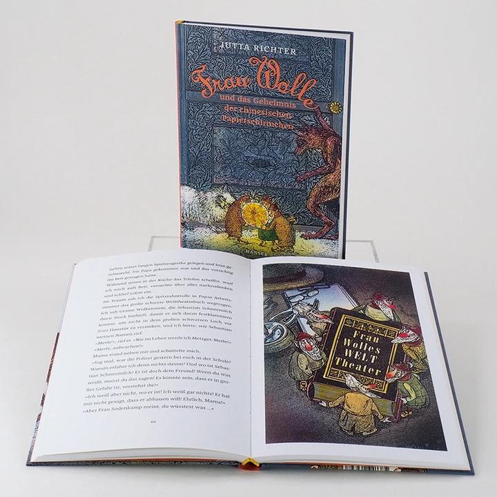 Produktbild Frau Wolle und das Geheimnis der chinesischen Papierschirmchen (Deutsch, Jutta Richter, Günter Mattei, 2019)