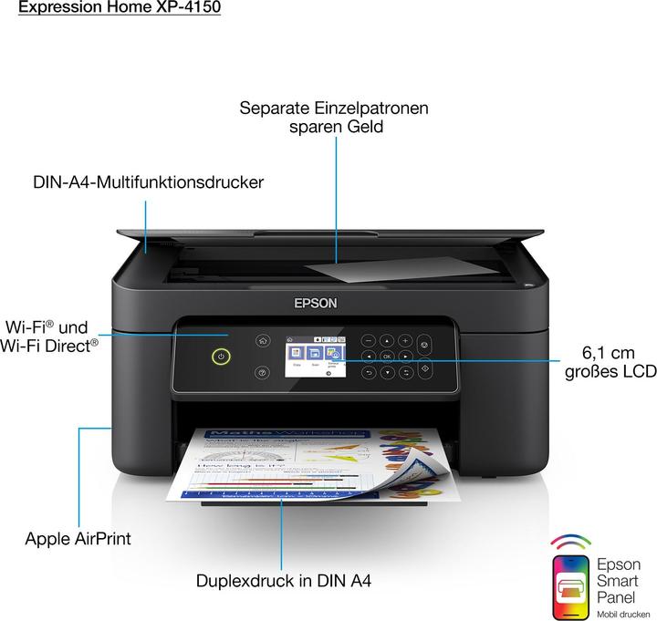 Epson Expression Home XP-4150 (Ink, Colour)