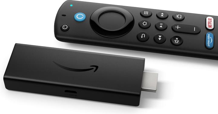 Image du produit Amazon Fire TV Stick (2021) incl. télécommande vocale Alex (8 Go, Fire OS)