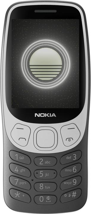 Actual product image Nokia 3210 (2024) - 4G, VoLTE, 2,4", 2MP, 64MB/128MB Grunge Black (2.40", 2 Mpx, 4G)