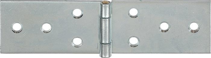 Actual product image Vormann Rolled, wide table band Height 28 mm W.open80 mm Thickness 1.2 mm Steel blue galvanised (20 pcs.)