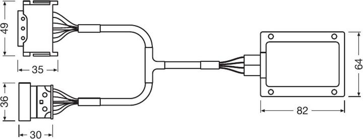 Productafbeelding Osram Adapter voor Night Breaker H7 LED (H7)
