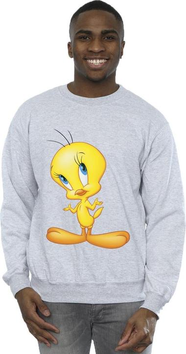 Actual product image Looney Tunes Mens Tweety Standing Sweatshirt (XXL)