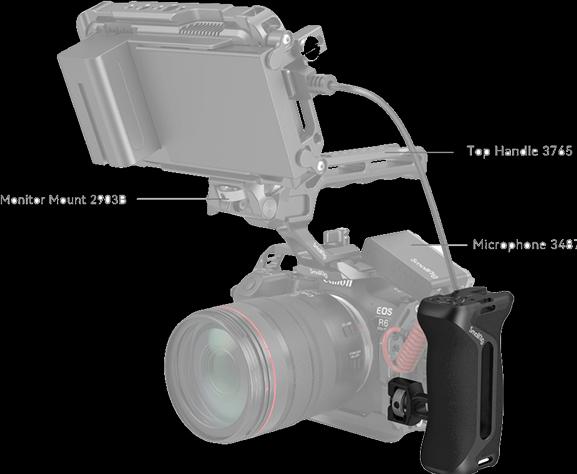 Immagine prodotto SmallRig 4016 Maniglia laterale di localizzazione ARRI (Impugnatura)