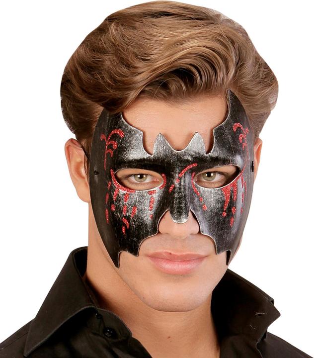 Actual product image Widmann Bloody bat mask