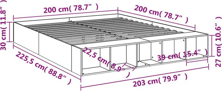 Actual product image VidaXL Tainai (200 x 200 cm)