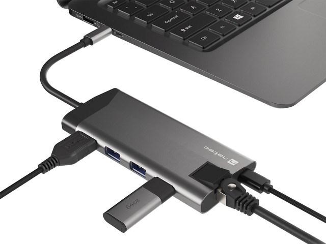 Produktbild Genesis NATEC multiport Fowler Plus USB-C (USB-C, 3 Ports)