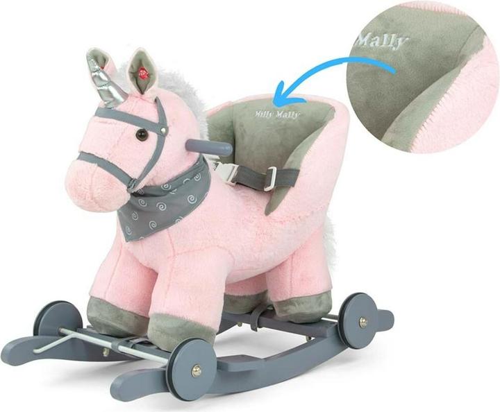 Mally Rocking horse Polly Pink Milly