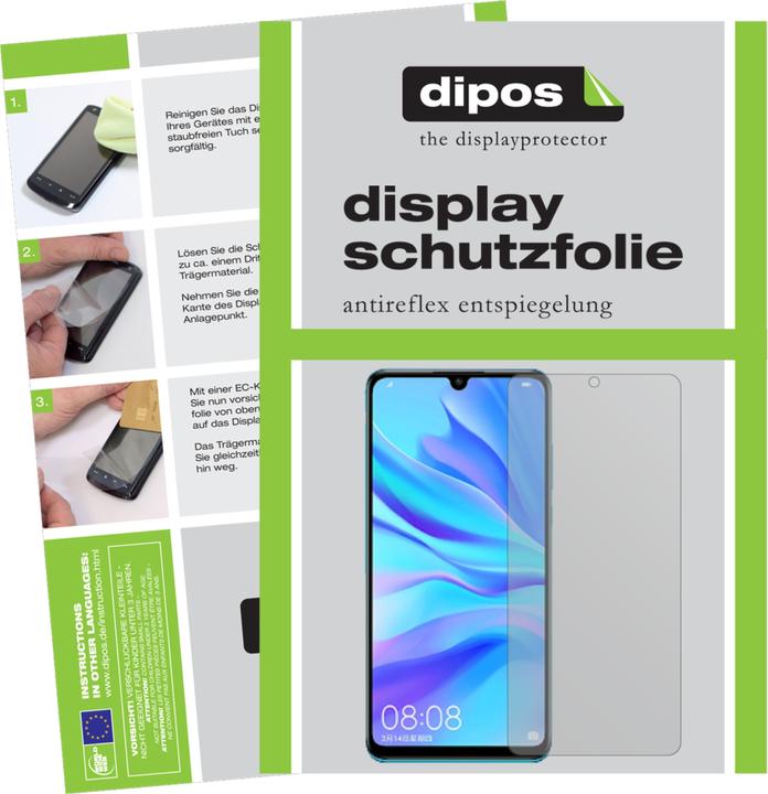 Produktbild Dipos Displayschutzfolie Antireflex (2 Stück, Huawei P30 Lite New Edition)