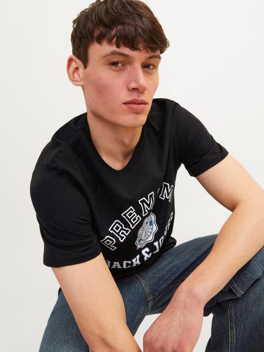 Immagine prodotto Jack & Jones T-shirt stampata con scollo rotondo (XL)