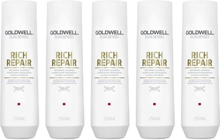 Image du produit Goldwell 10x Dualsensenses Rich Repair Restoring Shampoo 250ml (250 ml)