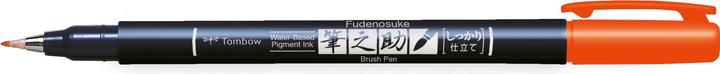 Image du produit Tombow FUDENOSUKE HARD - Crayon de calligraphie (Orange, 3 mm, 1 x)