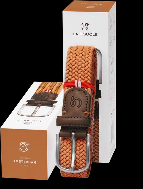 La Boucle Amsterdam Belt Super Stretch Orange