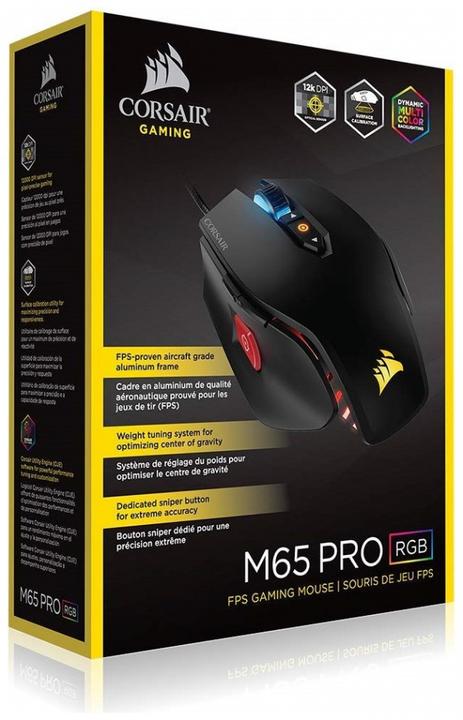 Produktbild Corsair M65 Pro RGB (Kabelgebunden)