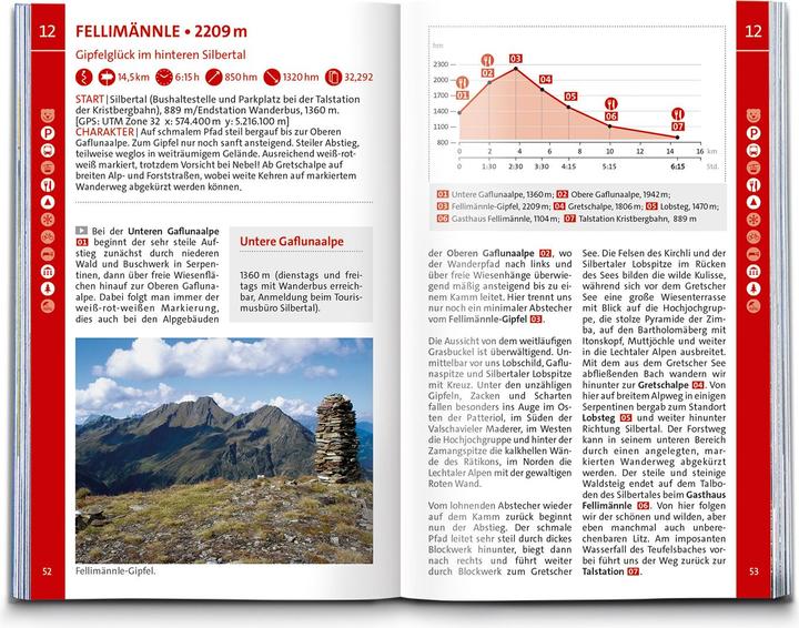 Actual product image Hiking guide Montafon, Arlberg, Silvretta, 60 tours