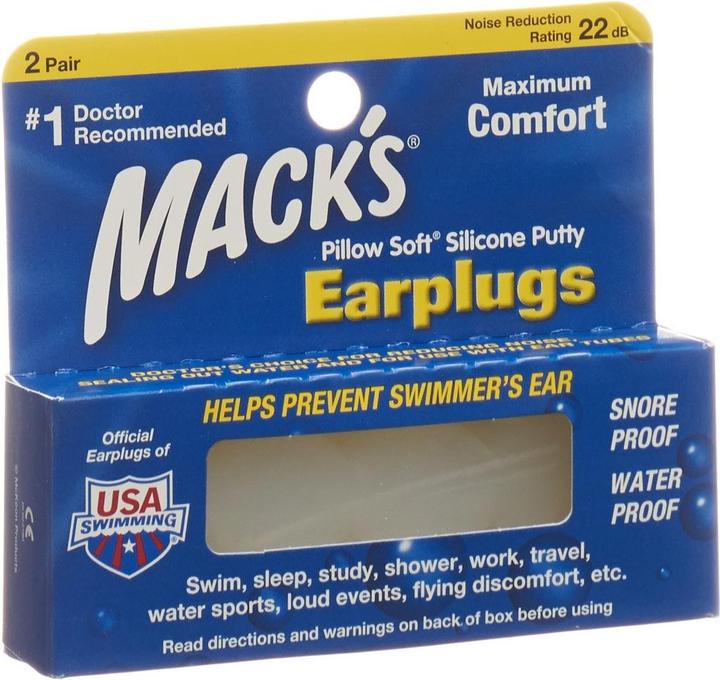 Mack's Earplugs (2 x)