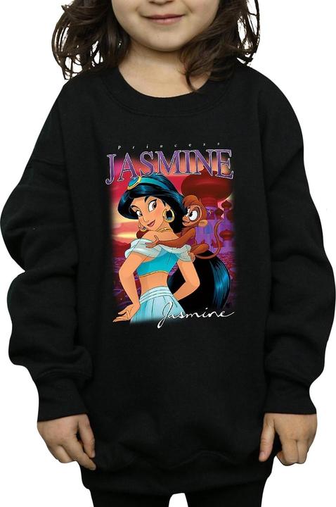 Actual product image Aladdin Girls Jasmine assembly sweatshirt (152, 158)