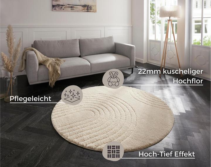 Actual product image Mint Rugs Fergus (160 x 160 cm)