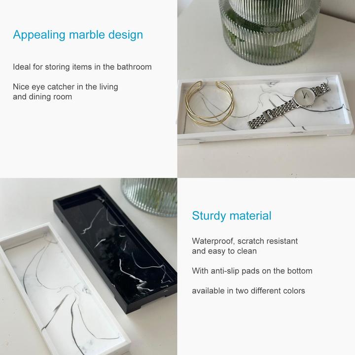 Actual product image Intirilife Storage Tray WC Tray Serving Tray