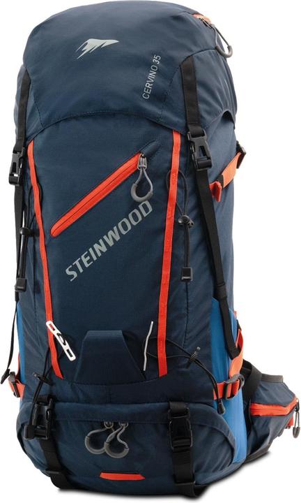 Immagine prodotto Steinwood Zaino da trekking 35L - Idrorepellente, con copertura antipioggia e ventilazione posteriore (35 l)