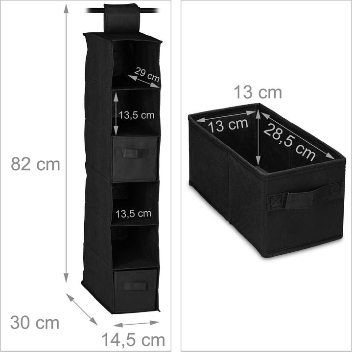 Actual product image Relaxdays Hanging Organiser