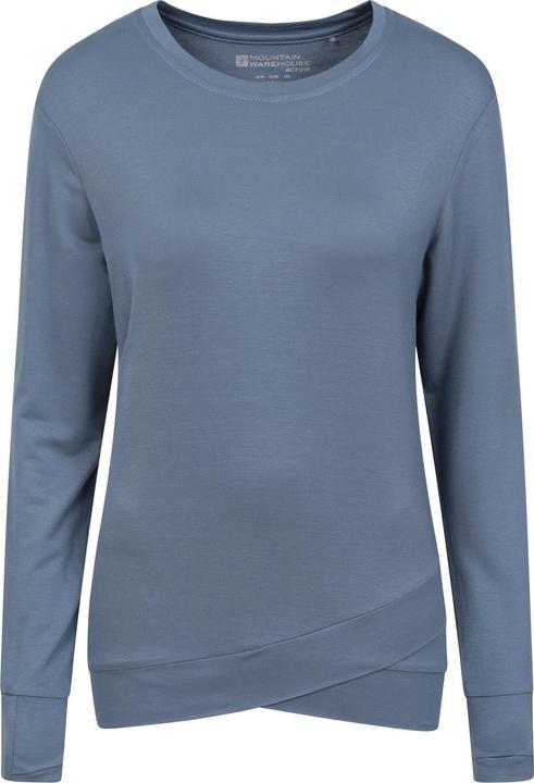 Mountain Warehouse Midlayer Überkreuzter Saum Yoga Langärmlig (32 D)