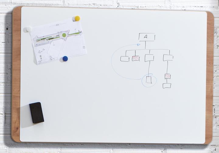 Berec Whiteboard Holz (75 x 115 cm)